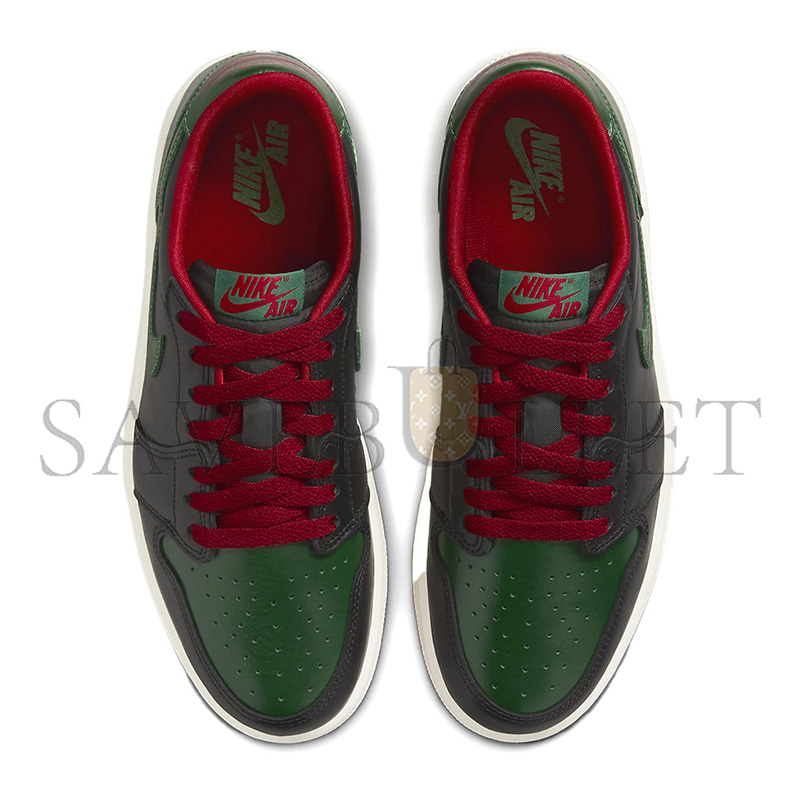 NIKE AIR JORDAN 1 LOW OG BLACK GORGE GREEN CZ0775-036 NIKE AIR JORDAN 1 LOW OG BLACK GORGE GREEN CZ0775-036